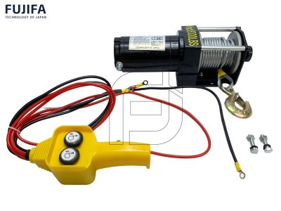 Máy tời điện ắc quy FUJIFA 2000 LBS 12V/24V-900KG 8