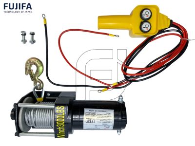 Máy tời điện ắc quy FUJIFA 3000 LBS 12V/24V-1361KG 17