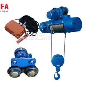 Pa lăng cáp điện FUJIFA CD1, 10T, 380V