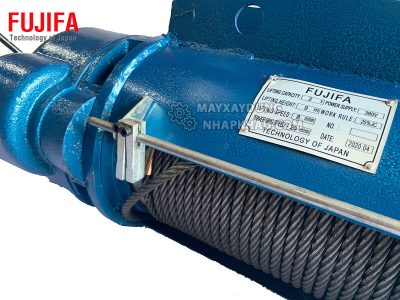 Pa lăng cáp điện FUJIFA CD1, 5T, 380V 27