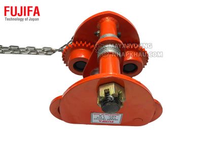 Con chạy treo pa lăng xích kéo tay FUJIFA 2 Tấn 5M 11
