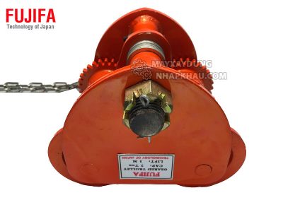 Con chạy treo pa lăng xích kéo tay FUJIFA 2 Tấn 5M 8