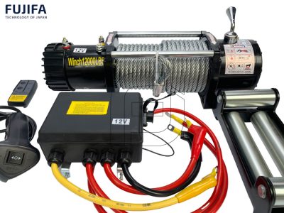 Máy tời điện ắc quy FUJIFA 20000LBS 12V/24V-9070KG 11