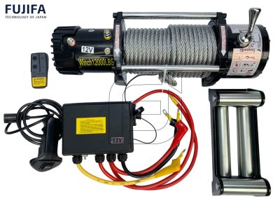 Máy tời điện ắc quy FUJIFA 20000LBS 12V/24V-9070KG 16