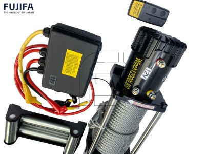 Máy tời điện ắc quy FUJIFA 12000LBS 12V/24V-5000KG 23