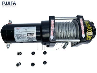 Máy tời điện ắc quy FUJIFA 4000 LBS 12V/24V-1800KG 14