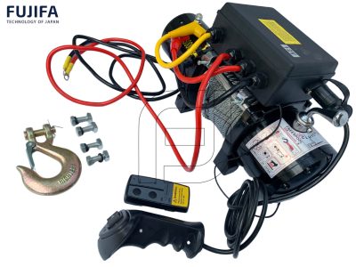 Máy tời điện ắc quy FUJIFA 6000LBS 12V/24V-2700Kg 12