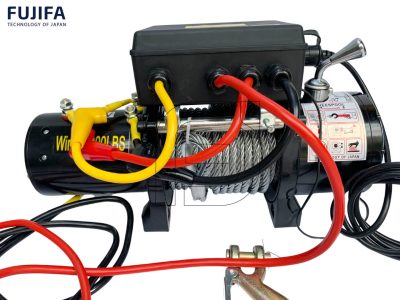 Máy tời điện ắc quy FUJIFA 6000LBS 12V/24V-2700Kg 13