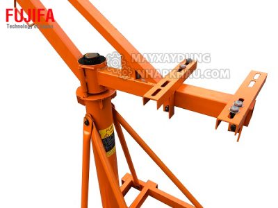 Cẩu xoay xây dựng FUJIFA 360 độ 500 kg thép hộp 10