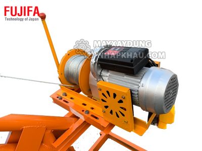Cẩu xoay xây dựng FUJIFA 360 độ 500 kg thép ống tròn 11