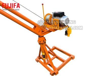Cẩu xoay xây dựng FUJIFA 360 độ 500 kg thép ống tròn 10