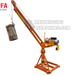 Cẩu xoay xây dựng FUJIFA 360 độ 500 kg thép ống tròn