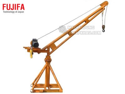 Cẩu xoay xây dựng FUJIFA 360 độ 800 kg thép ống tròn 16