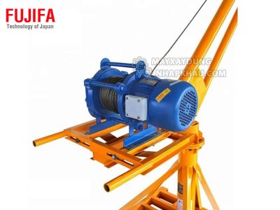 Cẩu xoay xây dựng FUJIFA 360 độ 800 kg thép ống tròn 13