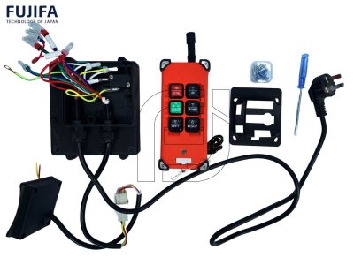 Điều khiển tời điện từ xa FUJIFA 6 nút 220v 9