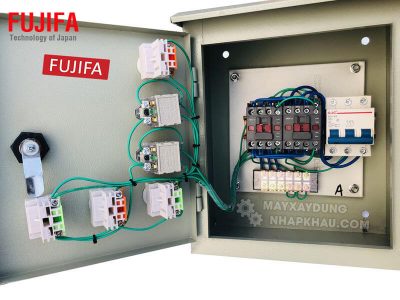 Tủ điện điều khiển động cơ tời điện 5.5KW, 380V 11