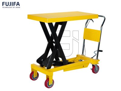 Xe nâng bàn FUJIFA 1000Kg khung kéo đơn cao 1m 15