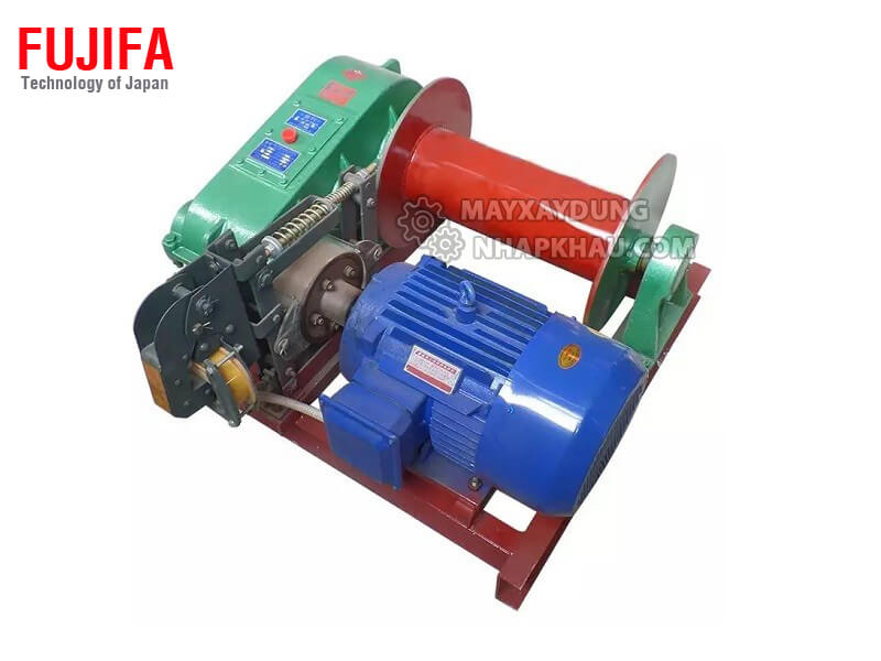 máy tời điện mặt đất