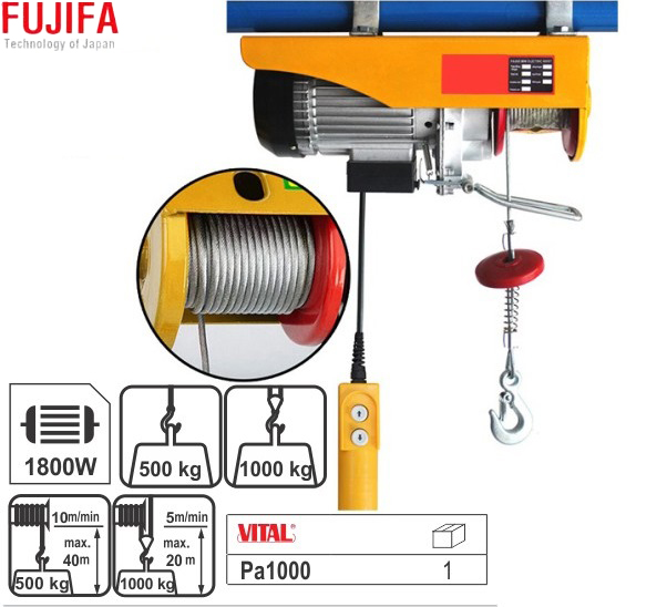 Máy tời nâng hàng 1000kg - Ưu đãi 30% 1